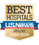 One of the best national hospitals, ranked in urology by U.S. News and World Report.