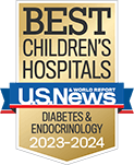 One of the best children's hospitals, ranked in diabetes and endocrinology by U.S. News and World Report.