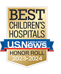 One of the best children's hospitals, ranked by U.S. News and World Report.