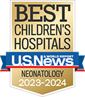 One of the best children's hospitals, ranked in neonatology by U.S. News and World Report.