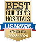 One of the best children's hospitals, ranked in neprology by U.S. News and World Report.