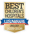 One of the best children's hospitals, ranked in urology by U.S. News and World Report.