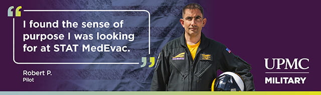 Robert P., STAT MedEvac Pilot