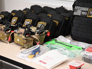 UPMC Expands Community Preparedness Through Trauma Kit Donations