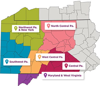 UPMC Regional Map