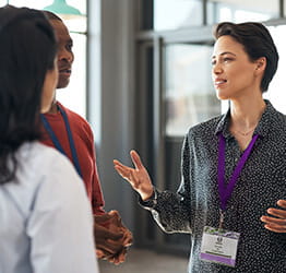 Image of people networking.