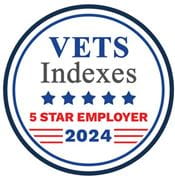 VETS Indexes 5 Star Employee 2024