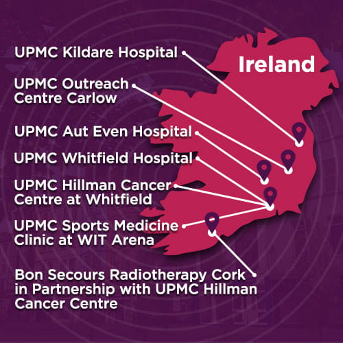 Map of Ireland | UPMC International Division