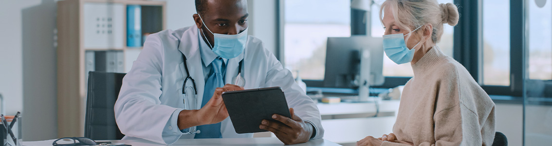 Doctor and patient