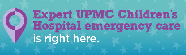 Expert UPMC Children's Hospital emergency care is right here.