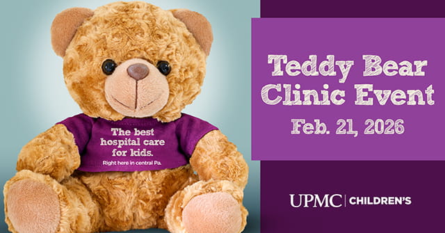 Teddy Bear Clinic Event | UPMC Children's Hospital