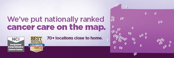 We've put nationally ranked cancer care on the map.