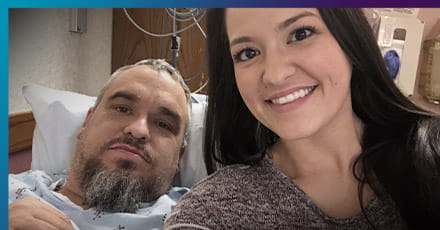 James and Kristin Pauley, Living-Donor Liver Transplant