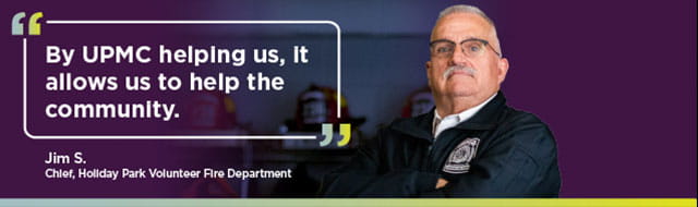 By UPMC helping us, it allows us to help the community.