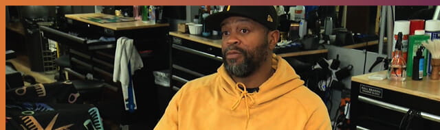 Horace “Rock” Topeck Jr., The Suite Spot Barbershop