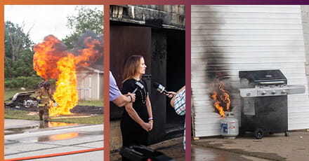 Fireworks and Injury Prevention Demonstration