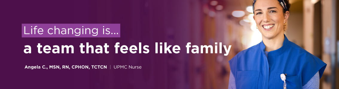 Life changing is...a team that feels like family. Angela C. employee story.