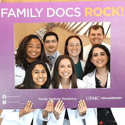 Picture of first year residents.