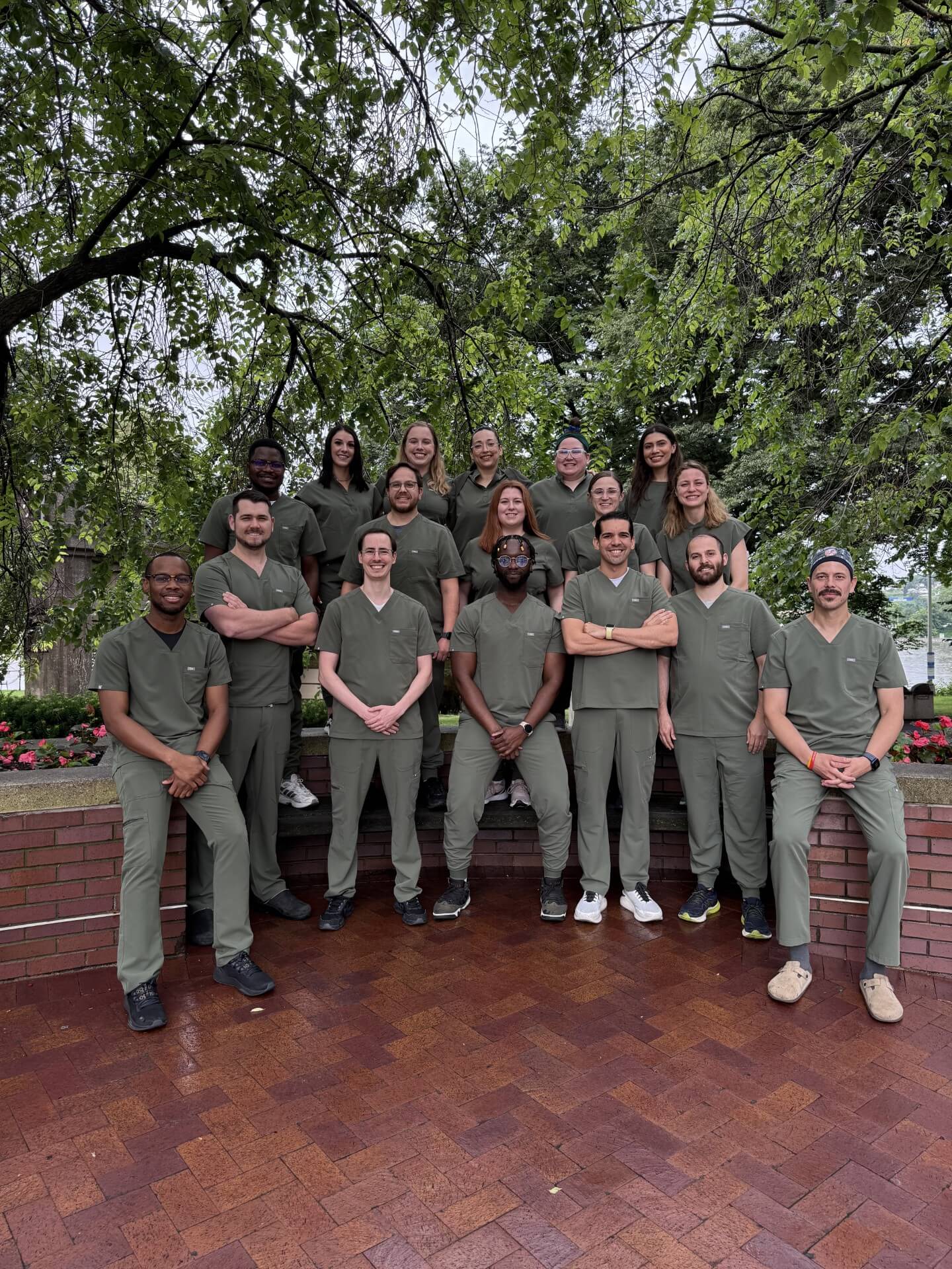 A group of the Emergency Medicine residents