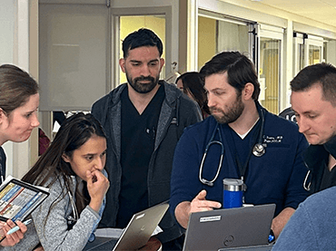 Image of fellows during rotation.