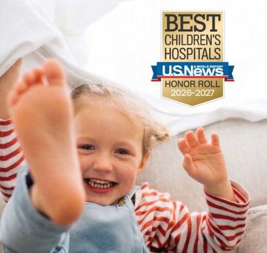 UPMC Children’s Hospital of Pittsburgh is honored to be named by U.S. News & World Report as one of the nation’s top 10 children’s hospitals