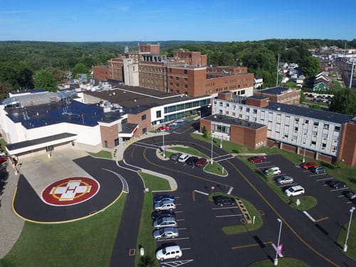 UPMC Jameson aerial exterior