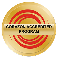 Corazon, Inc. (an accrediting agency on behalf of the Pennsylvania Department of Health) logo.