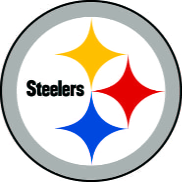 Steelers logo.