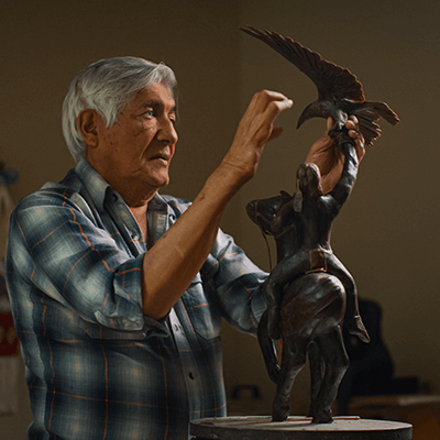 Learn more about artist Michael Naranjo.