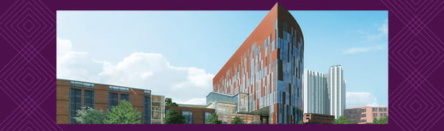 Banner Image- Rendered image of UPMC Mercy Pavilion.