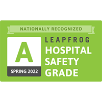 A Rated Leapfrog Hospital Safety Grade