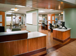 UPMC Passavant Patient Pavilion Nurses Station