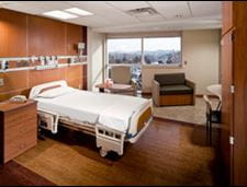UPMC Passavant Patient Pavilion Patient Room