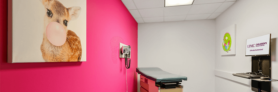 Image of pediatric doctors office.