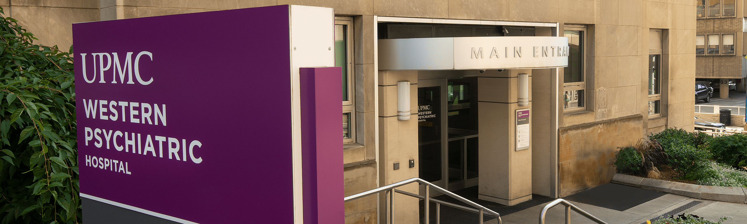 UPMC Western Psychiatric Hospital Banner