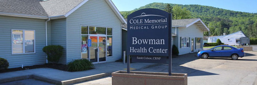 Bowman Health Center exterior | UPMC