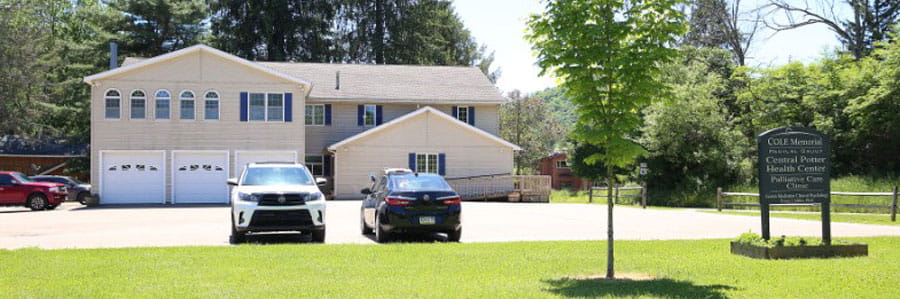 Central Potter Health Center exterior | UPMC