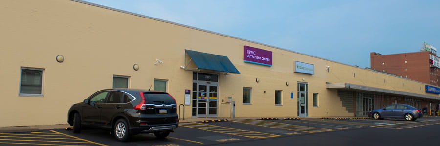 UPMC Outpatient Center in Pittsburgh, Pa. (South Side) exterior