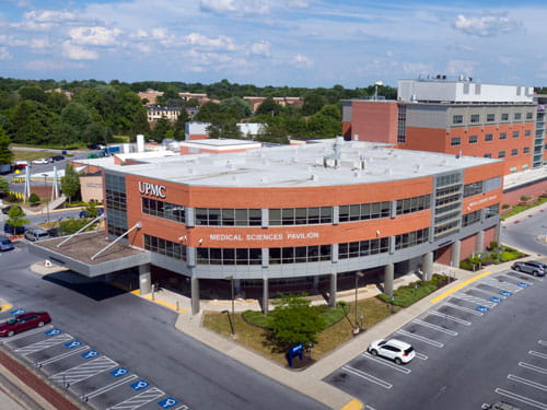 Medical Sciences Pavilion exterior