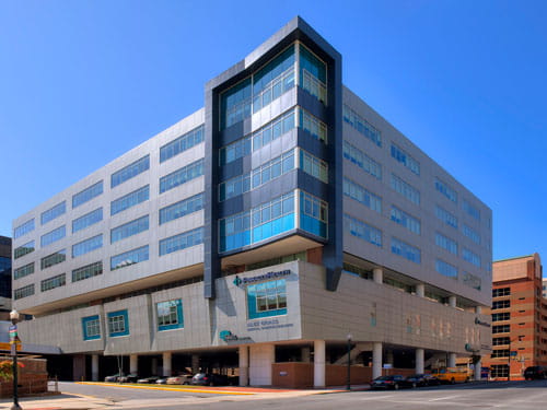 PinnacleHealth Alex Grass Medical Sciences Building exterior