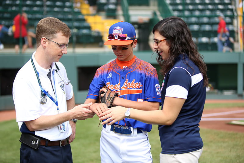 UPMC Sports Medicine baseball player in North Central Pa.