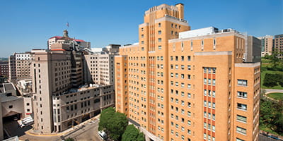 Exterior view of UPMC Magee-Womens Hospital.