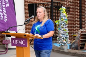 Laura Woltz, a living donor