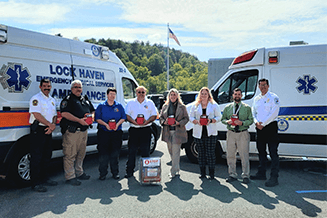 Susquehanna Regional EMS Donate ‘Stop the Bleed’ Stations to Keystone Central School District