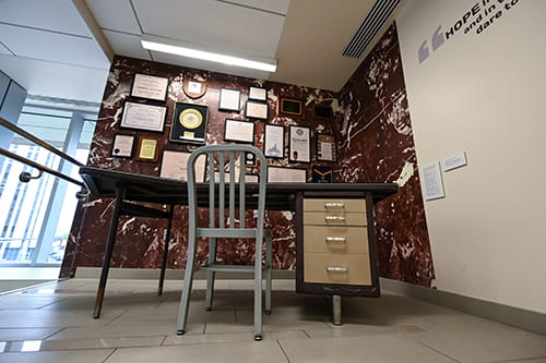 Salk Exhibit Desk release