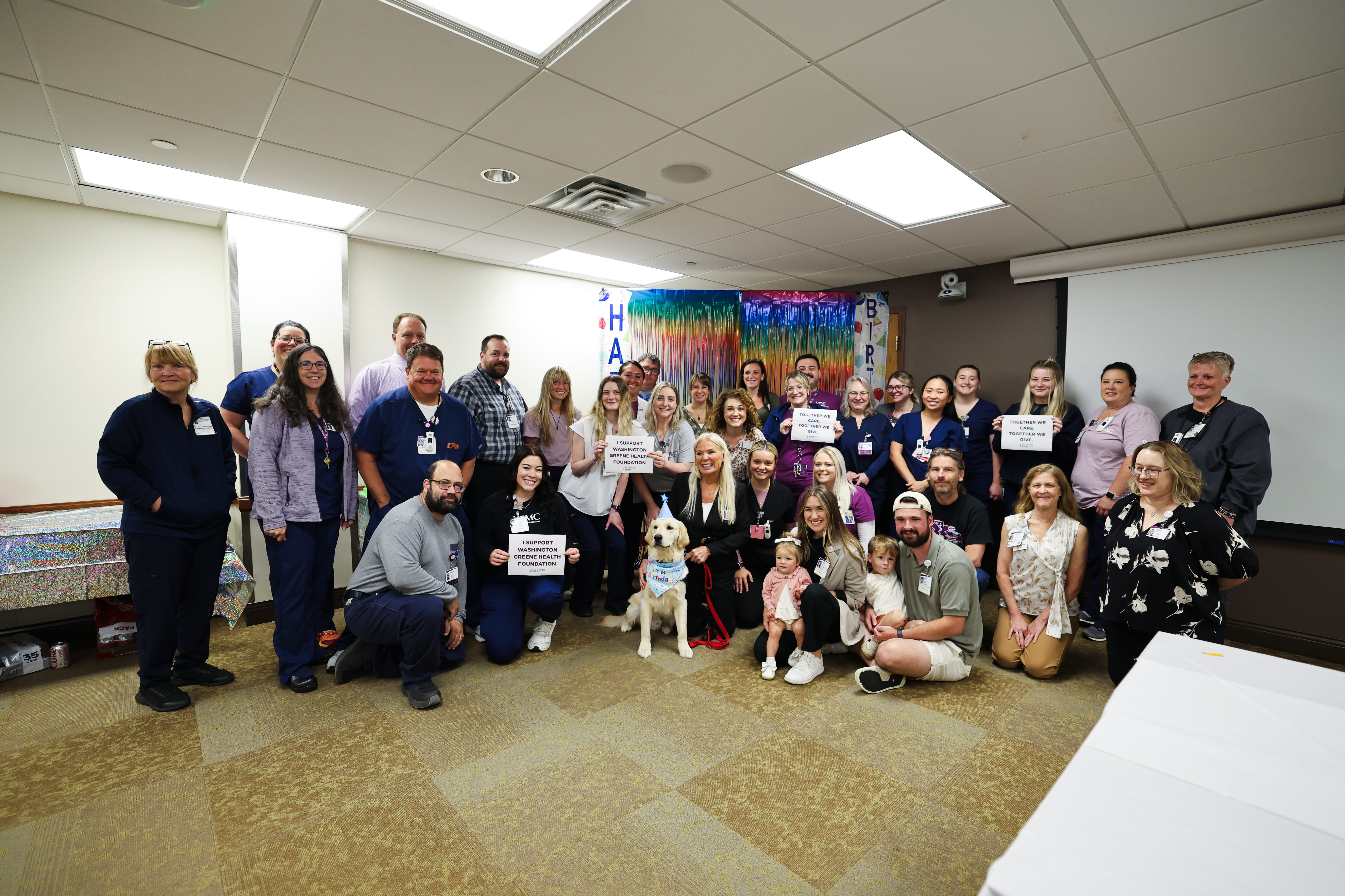 Therapy Dog Group Photo