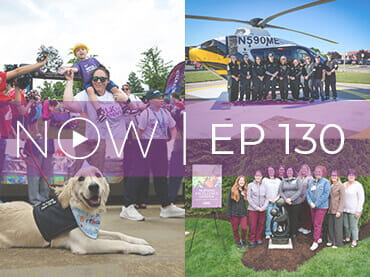 In episode 130 of UPMC NOW, UPMC Children’s Hospital Foundation’s Walk for Children’s raises record amounts to support patients and families; UPMC and STAT MedEvac expands critical care access across northcentral Pennsylvania with a transport base at UPMC Muncy;  UPMC Washington and UPMC Greene celebrate therapy dog Savior’s first birthday while highlighting the newly named Washington Greene Health Foundation; and UPMC Hanover unveils a new statue in the Nursing Garden, honoring healing, hope, and compassionate care.