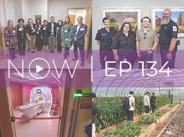 In episode 134 of UPMC NOW, the Center for Interventional Psychiatry at UPMC Western Psychiatric Hospital offers innovative treatments including TMS, ketamine, esketamine and ECT for people with depression and other psychiatric conditions; Michael shares his story of surviving sudden cardiac arrest and receiving life-saving care at UPMC Harrisburg; UPMC Jameson expands advanced imaging closer to home with new cardiac CT and MRI technology; and the Farm-to-Hospital Program explores Italian regional cuisine while highlighting the connection between food, culture and education.
