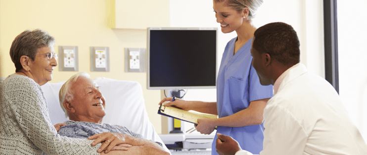 patients and visitors