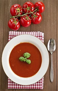 Light and Creamy Tomato Soup